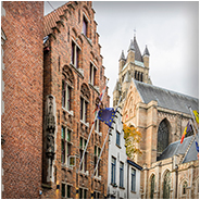 Een mooie oude gevel in Brugge, © Arno Lucas
