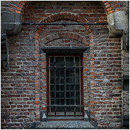 Een mooi stukje van een gebouw in Brugge, © Arno Lucas