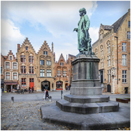 Jan van Eyckplein in Brugge, © Arno Lucas