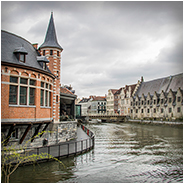 De Leie in Gent, © Arno Lucas