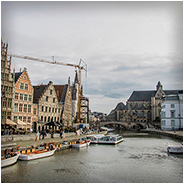 De Leie in Gent, © Arno Lucas
