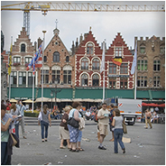 Grote Markt in Brugge, © Arno Lucas