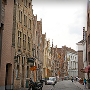 Een straatje in Brugge, © Arno Lucas