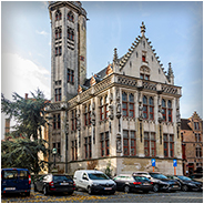 Poortersloge aan het Jan van Eyckplein in Brugge, © Arno Lucas