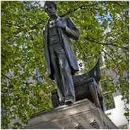 Londen: Standbeeld van Abraham Lincoln, © Arno Lucas