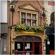 Oxford: Café The Grapes, © Arno Lucas