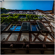 Door de stad heen zag je veel vakwerk in Straatsburg, © Arno Lucas