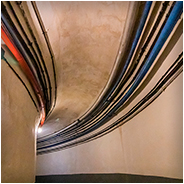 Één van de gangen in Fort de Schoenenbourg in Hunspach, © Arno Lucas
