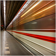 Metrostation Můstek in Praag, © Arno Lucas