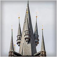 Gotische toren van de Týn-kerk, © Arno Lucas