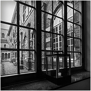 Een detail in één van de gangen bij Abdij Rolduc, © Arno Lucas