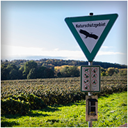 Tijdens de wandelingen kwamen we regelmatig dit soort borden tegen, © Arno Lucas