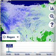 Het was de hele dag best wel regenachtig, © Buienradar