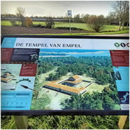 Informatiebord over De Tempel van Empel, © Arno Lucas
