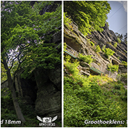 Verschil tussen een zoomlens en een groothoeklens, © Arno Lucas