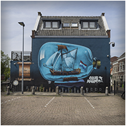 Graffiti bij Club Animo, © Arno Lucas