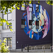 Eén van de muurschilderingen in Dublin die ik gezien heb, © Arno Lucas