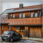 Typische woning in het Zwarte Woud, © Arno Lucas