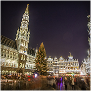 Klank- en lichtshow in Brussel, © Arno Lucas