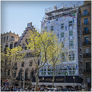 Casa Batlló (in de steigers), © Arno Lucas