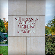 Entree Netherlands American cemetery and Memorial, © Arno Lucas