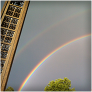 Twee regenbogen (ook geplaatst in Stadskrant Veghel; zie 'in de media'-pagina), © Arno Lucas