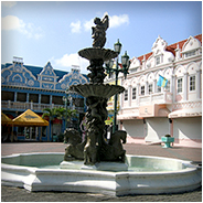 Stadsbezoek in Oranjestad, © Arno Lucas