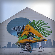 Street art route / Mulans in Heerlen, © Arno Lucas
