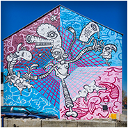 Street art route / Mulans in Heerlen, © Arno Lucas