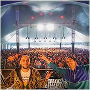 Partysquad tijdens Kingsland Festival 2019, © Arno Lucas