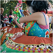 Een optreden tijdens het Slokdarmfestival in 2008, © Arno Lucas