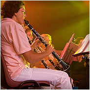Een optreden tijdens het Slokdarmfestival in 2008, © Arno Lucas
