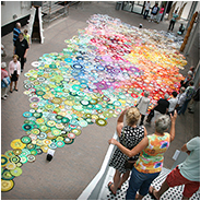 Kunst bij de Noordkade tijdens Fabriek Magnifique in 2014, © Arno Lucas