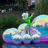 'Evolutie der demonen: Karakteristieken in overdrive' tijdens Bosch Parade 2024, © Arno Lucas