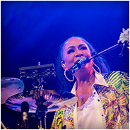 Sheila E. and The E-Train featuring Pete Escovedo trad op in de zaal Nile, © Arno Lucas