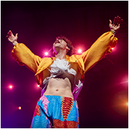 Jacob Collier trad op in de zaal Nile, © Arno Lucas