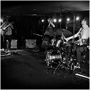 Arild Andersen Daniel Sommer en Rob Luft traden op in de zaal Yenisei, © Arno Lucas