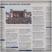 Weekagenda Bossche Omroep, © Boscche Omroep, © Arno Lucas