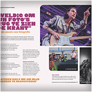 Kijk Ons = Geweldig om mijn foto's terug te zien in de krant, © Weener XL, © Arno Lucas