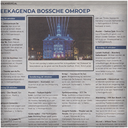 Weekagenda Bossche Omroep, © Boscche Omroep, © Arno Lucas