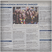 Weekagenda Bossche Omroep, © Boscche Omroep, © Arno Lucas