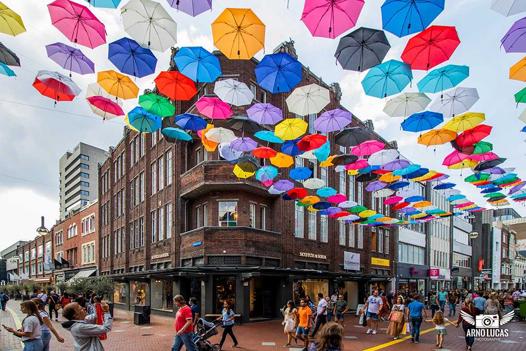 Zoek de 5 verschillen - Centrum van Eindhoven, © Arno Lucas