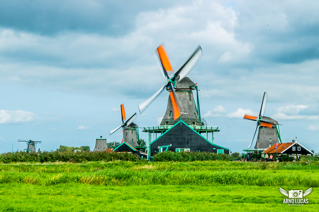 Zoek de 5 verschillen - De Zaanse Schans, © Arno Lucas